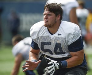 Zach Frazier named to All-Big 12 preseason team